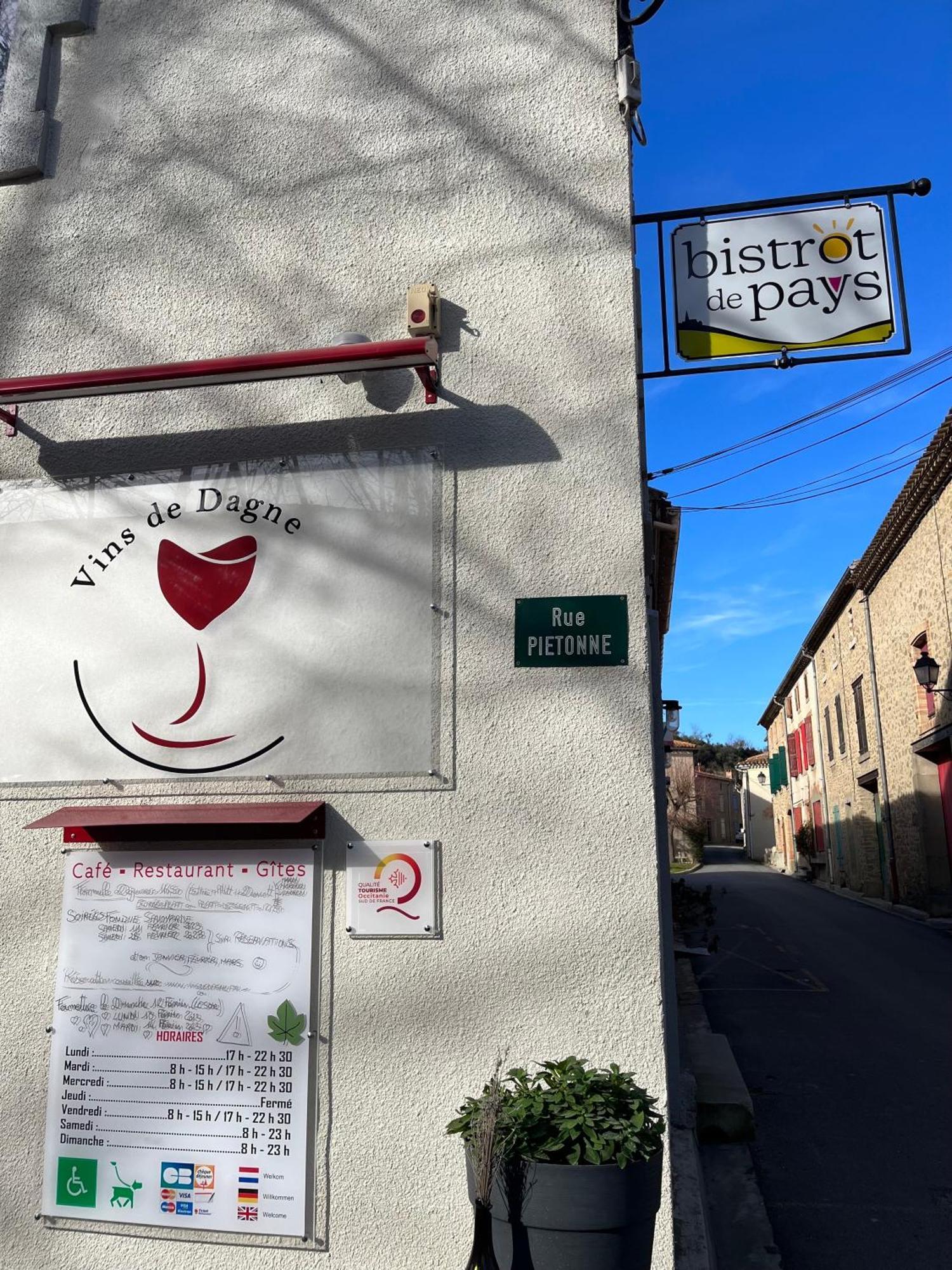 Hotel Vins De Dagne Montlaur  Exterior foto